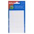 Apli Etiquetas Doble Frontal Blancas 16.0 x 22.0mm