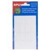 Apli Etiquetas Doble Frontal Blancas 16.0 x 22.0mm