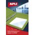 Apli Bolsillos Adhesivos Triangulares - Tamaño 170 x 170mm - Ideal para Incorporar a Carpesanos, Carpetas, Libros, Etc - 6 Bolsillos por Bolsa