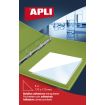 Apli Bolsillos Adhesivos Triangulares - Tamaño 170 x 170mm - Ideal para Incorporar a Carpesanos, Carpetas, Libros, Etc - 6 Bolsillos por Bolsa