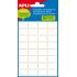 Apli Etiquetas Minibolsa Blancas Ø 10.0mm 6 Hojas