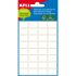 Apli Etiquetas Minibolsa Blancas Ø 19.0mm 6 Hojas