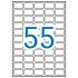 Apli Etiquetas Blancas Removibles 36.8 x 23.8mm 100 Hojas