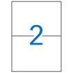 Apli Etiquetas Blancas Removibles 210.0 x 148.0mm 100 Hojas