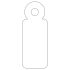 Apli Etiquetas Colgantes Blancas 11 x 29mm 200 U.