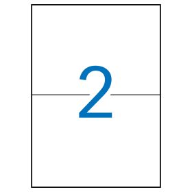 Apli Etiquetas A5 Blancas 105 x 148mm 15 Hojas