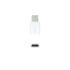 Nanocable Adaptador Lightning a Micro USB - Lightning/M-Micro B/H - Color Blanco