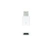 Nanocable Adaptador Lightning a Micro USB - Lightning/M-Micro B/H - Color Blanco