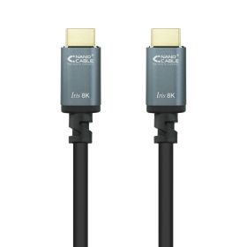 Nanocable Cable HDMI 2.1 Iris 8K A/M-A/M 0.5m - Color Negro