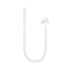 Nanocable Organizador de Cables Flexible 25mm - Longitud 1m - Color Blanco