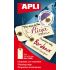 Apli Etiquetas con Arandela e Hilo 100 x 51mm 10 U.