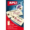Apli Etiquetas con Arandela e Hilo 100 x 51mm 10 U.