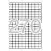 Apli Etiquetas Blancas Removibles 17.8 x 10.0mm 25 Hojas