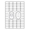 Apli Etiquetas Blancas Removibles 35.6 x 16.9mm 25 Hojas