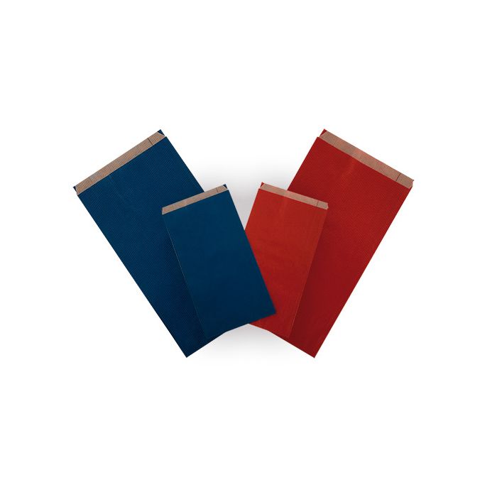 Apli Sobres Kraft Rojos 24x43x7mm - Papel Kraft 50g/m² - Reutilizables y Reciclables - Pack de 250
