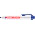 Edding Retract 11 Rotulador Permanente Retractil - Punta Redonda - Trazo entre 1.5 y 3mm - Recargable - Secado Rapido - Color Azul