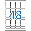 Apli Etiquetas Blancas de Seguridad 45.7 x 21.2mm 10 Hojas