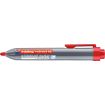 Edding Retract 12 Rotulador para Pizarra Blanca Retractil - Punta Redonda - Trazo entre 1.5 y 3mm - Recargable - Secado Rapido - Color Rojo