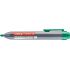 Edding Retract 12 Rotulador para Pizarra Blanca Retractil - Punta Redonda - Trazo entre 1.5 y 3mm - Recargable - Secado Rapido - Color Verde