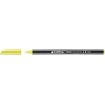 Edding 1200 Rotulador - Punta Redonda - Trazo 1mm - Tinta con Base de Agua - Color Amarillo Neon