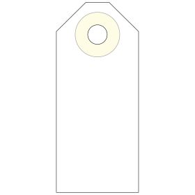 Apli Etiquetas con Arandela 60 x 26mm 1.000 U.