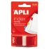 Apli Indices Adhesivos Film Zigzag 45x25mm Dispensador de 50 - Faciles de Aplicar - Diseño Zigzag - Rojos