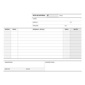 Apli Talonario Entrega 1/4 Apaisado Duplicado A-49 - Papel Autocopiativo - 50 Juegos por Talonario - Numeracion Secuencial - Blanco y Amarillo