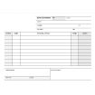 Apli Talonario Entrega 1/8 Apaisado Duplicado - Formato Apaisado - 2 Copias - Numeracion Secuencial - Papel Autocopiativo - Blanco