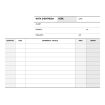 Apli Talonario Entrega 1/8 Apaisado Duplicado - Formato Apaisado - 2 Copias - Numeracion Secuencial - Papel Autocopiativo - Catalogo de Productos - Blanco