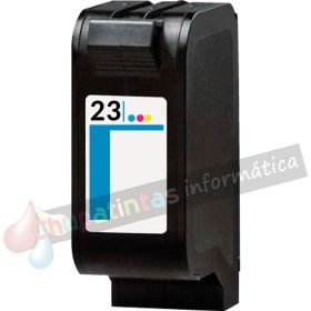 HP 23 Color Cartucho de Tinta Remanufacturado - Reemplaza C1823DE/C1823GE-1