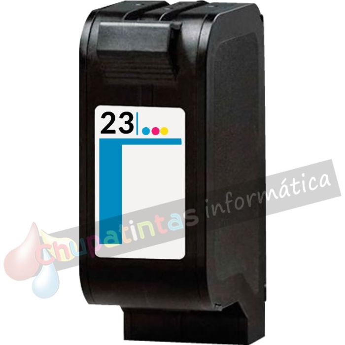 HP 23 Color Cartucho de Tinta Remanufacturado - Reemplaza C1823DE/C1823GE-1