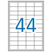 Apli Etiquetas Blancas Permanentes 48.5 x 25.4mm 10 Hojas