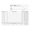 Apli Talonario Factura 1/8 Apaisado Duplicado A-67 - Numeracion Secuencial - Papel Autocopiativo - 2 Copias - Tamaño 210x105mm - Blanco