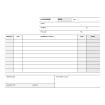 Apli Talonario Entrega 1/4 Apaisado Triplicado - 210x148mm - Numeracion Secuencial - Papel Autocopiativo - Tres Copias - Blanco