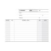 Apli Talonario Entrega 1/8 Apaisado Triplicado - 210 x 148mm - Copias Autocopiativas - Numeracion Secuencial - Papel Autocopiativo de Alta Calidad - Blanco