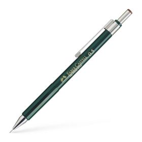 Faber-Castell TK-Fine 9713 Portaminas - Mina HB - Trazo 0.5mm - Goma de Borra Integrada