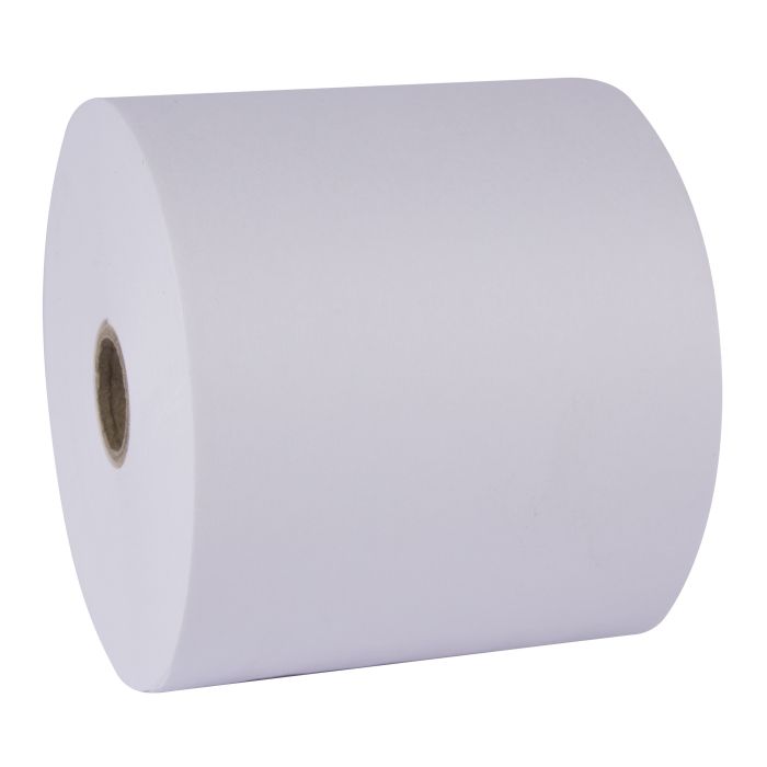 Apli Papel Autocopiativo Rollo - 75x65x12mm - sin Necesidad de Carbon - Facil de Usar - Blanco