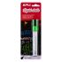 Apli Rotulador de Tiza Liquida Verde - Punta Redonda de 5.5mm - Facil de Borrar con Paño Humedo - Secado Rapido y Libre de Toxicos