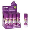 Apli Barra Pegamento Adhesivo - 21g - Facil Aplicacion - No Toxico - Transparente