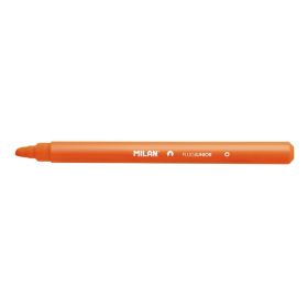 Milan Junior Marcador Fluorescente - Punta Biselada 1 - 4mm - Color Naranja