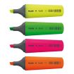 Milan Pack de 4 Marcadores Fluorescentes - Punta Biselada 1 - 4.8mm - Colores Surtidos
