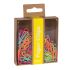 Apli Fluor Collection Clips - 100 Unidades - Colores Fucsia, Amarillo, Naranja y Turquesa - Caja de Carton Kraft con Eurohole - Recambio para Expositor Ref 15146