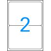 Apli Etiquetas Blancas Resistentes Intemperie 199.6 x 143.5mm 20 Hojas