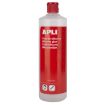 Apli Silicona Escolar 500ml - No Contiene Metanol - Cumple Normativa Une-En 71 Parte 5 - Pegado Eficiente de Goma Eva, Plasticos, Papel y Carton - Permite Rectificaciones