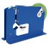 Apli Maquina Cierra Bolsas - Cinta de 12mm x 66m - Facil de Usar y Transportar - Ideal para Sellar Bolsas de Manera Rapida y Eficiente Azul