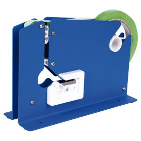 Apli Maquina Cierra Bolsas - Cinta de 12mm x 66m - Facil de Usar y Transportar - Ideal para Sellar Bolsas de Manera Rapida y Eficiente Azul