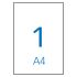 Apli Etiquetas Home Blancas Mate 210 x 297mm 10 Hojas