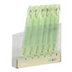 Apli Subrayadores Caramelo Verde - Doble Punta: 5mm Plana y 2mm Redonda - Refill Pack de 6 - Ideal para Agendas, Libretas y Calendarios