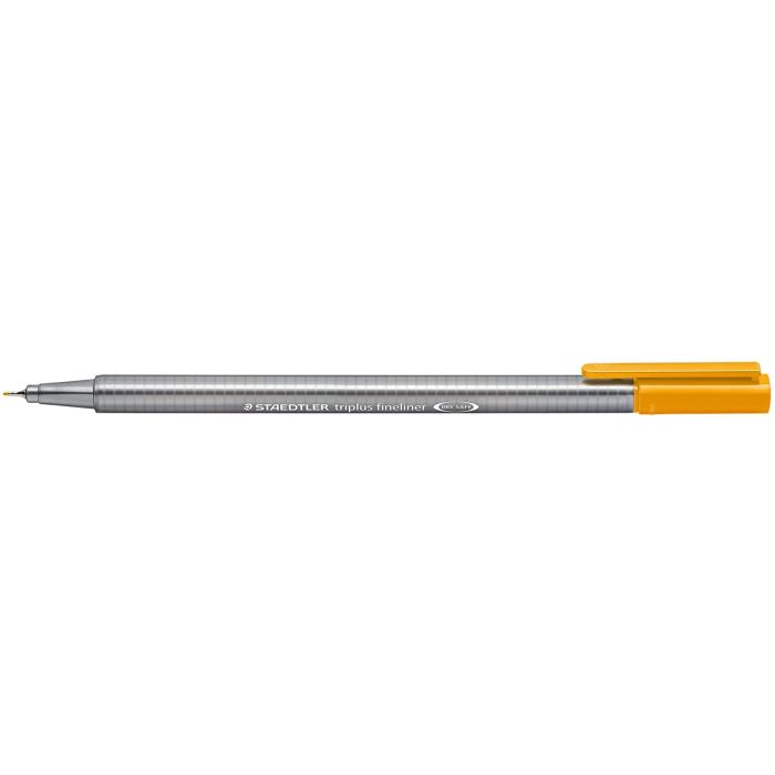Staedtler Triplus Fineliner 334 Rotulador de Punta Fina - Trazo de 0.3mm - Tinta Base de Agua - Color Ocre Dorado