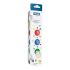 Milan Pack de 6 Botes de Pintura para Dedos - 25 ml - Facil Aplicacion - Mezclable - Colores Surtidos
